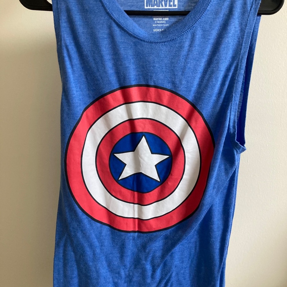 Captain america Tank